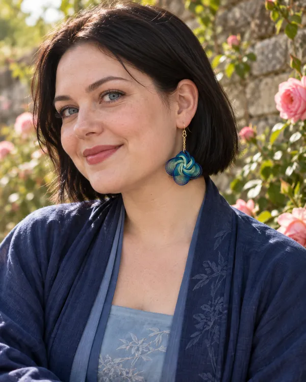 Blue & Teal Loop — styling photograph 2