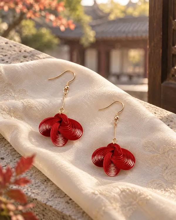 Red Bamboo Loop