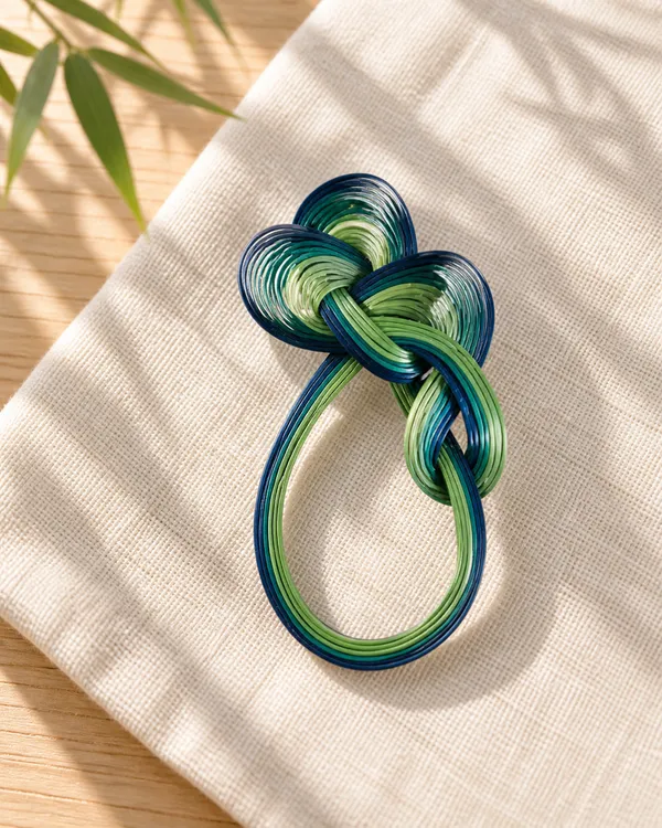 Blue & Green Loop Drop