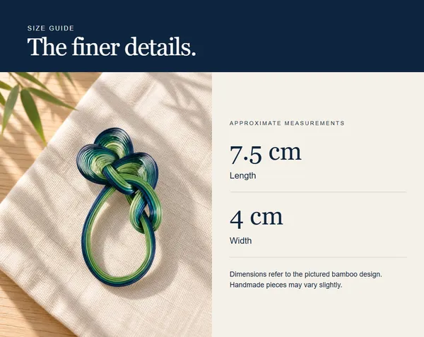 Blue & Green Loop Drop — measurement diagram