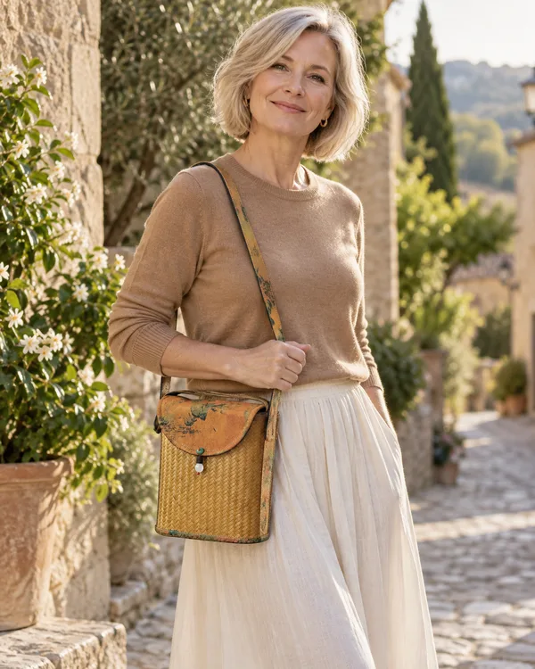 Landscape flap bag — styling photograph 3